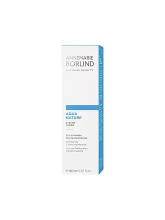 ANNEMARIE BÖRLIND | AQUANATURE Erfrischendes Reinigungsmousse 150ml | 